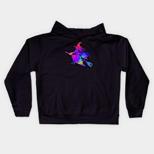 Rainbow Witch Kids Hoodie